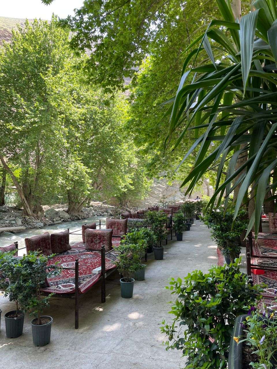 ویژگیهای باغ رستوران آسیاب در تهران